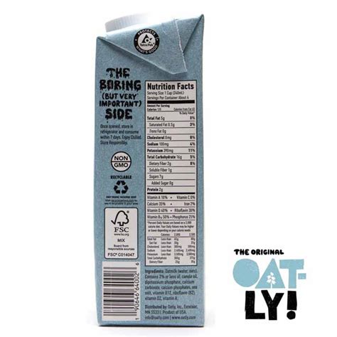 Oatly The Original Oatly Oat Milk 64oz