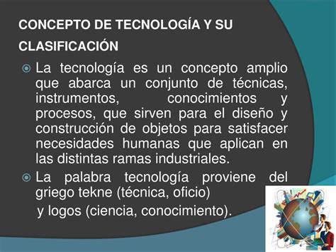 PPT Concepto de la tecnología y su clasificación PowerPoint