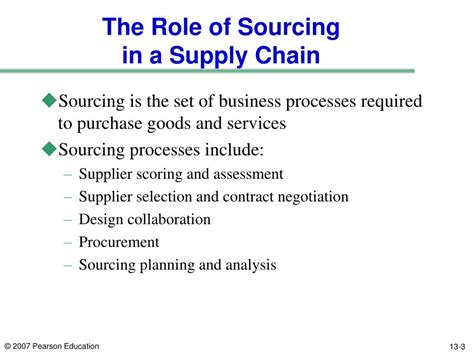 PPT Chapter 14 Sourcing Decisions In A Supply Chain PowerPoint