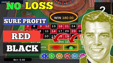 No Loss Sure Profit How To Win Red Black Roulette Strategy To