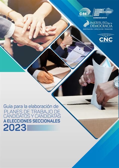 GuÍa Para La ElaboraciÓn De Planes De Trabajo De Candidatas Y