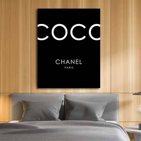 Coco Chanel Wall Art Luxury Art Canvas