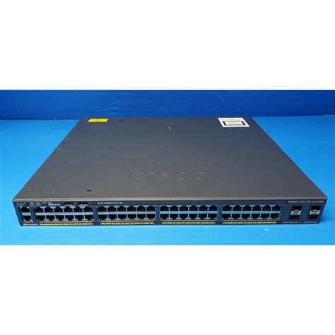 Cisco Switch Catalyst 2960 Xr Series 48 Port Switch Ws C2960xr 48ts I