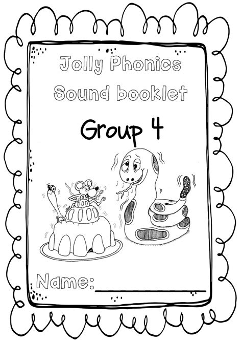 Sound Booklet Group 4 Notes Jolly Phonics Sound Booklet Group 4 Name Write