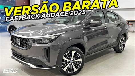 Novo Fiat Fastback Audace Turbo Vers O Barata Bom Custo