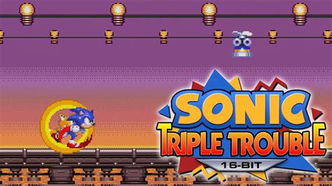 Sunset Park Act 3 Sonic Triple Trouble 16 Bit Youtube