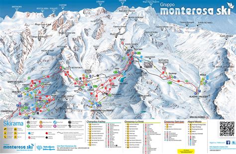 Champoluc Piste Map