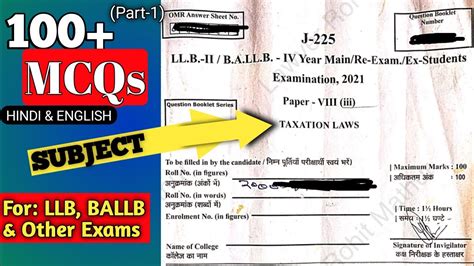 Mcqs On Taxation Income Tax Act Mcqs Direct And Indirect Tax