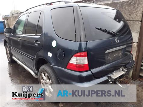 Mercedes Ml I Cdi V Schrottauto Dunkel Blau