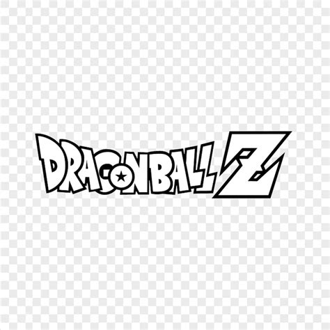 Hd Dragon Ball Z Black And White Logo Png Citypng