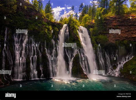 Burney Falls In Mcarthur Burney Falls Memorial State Park In Northern