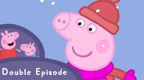 Peppa Pig S01 E25 26 Not Very Well Snow Youtube