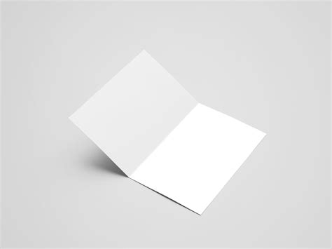 fold brochure mockup  stock photo  vecteezy