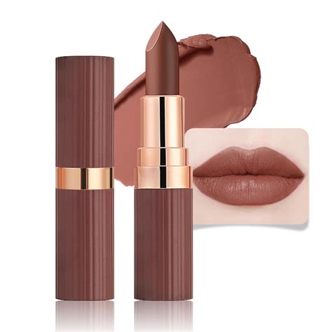 Amazon Cakaila Warm Brown Nude Lip Stick Matte Cream Lipstick Set For Women Long Lasting