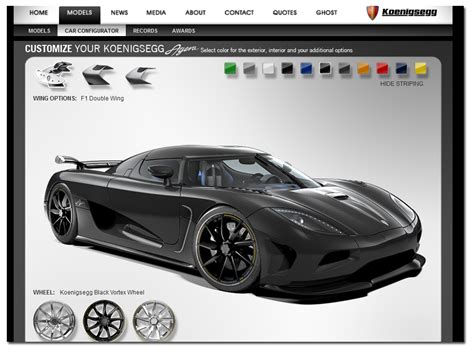 customize your own car online