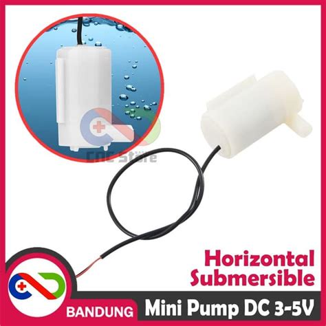 Jual Mini Pump Dc Mini Pompa Air Motor Submersible Horizontal 3v 5v