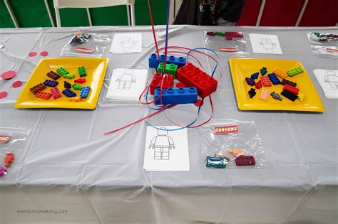 lego birthday party decor 7
