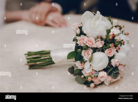 Wedding Bouquet Hd Stock Photo Alamy