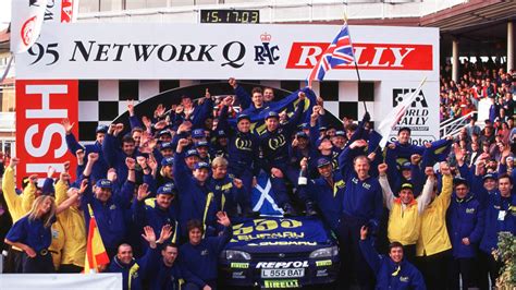 When Colin McRae Won The 1995 World Rally Title Motor Sport Magazine