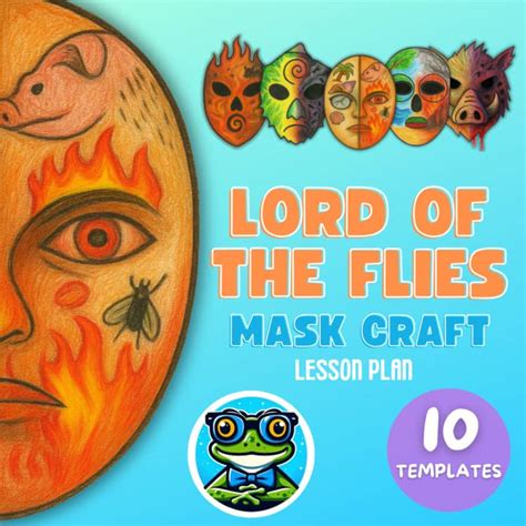 Lord of the Flies Craft | Symbolism Theme Mask Art | Activity for