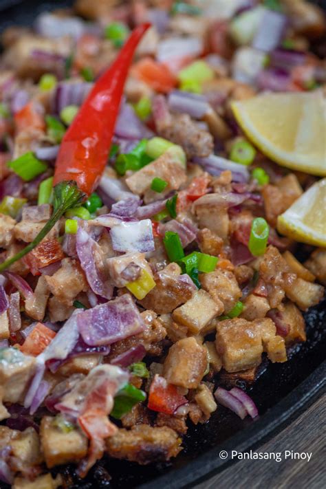 Sizzling Tofu Sisig - Panlasang Pinoy