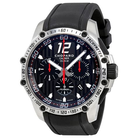 Chopard Superfast Chronograph Black Dial Men's Watch 168535-3001 - Superfast - Classic Racing ...