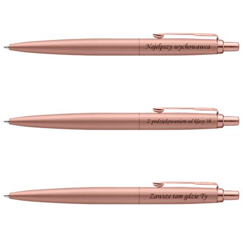 Długopis Parker Jotter XL Monochrome Pink Gold Grawer Sklep