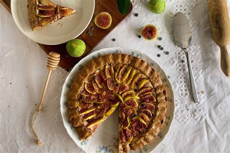 Crostata Di Ricotta E Fichi Con Gocce Di Cioccolato Moltofood