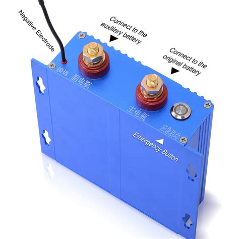 250 Amp Dual Battery Smart Isolator Universal 12v24v Sensitive Relay