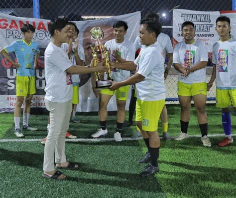 Tebarkan Kegiatan Positif Gardu Ganjar Gelar Fun Match Mini Soccer