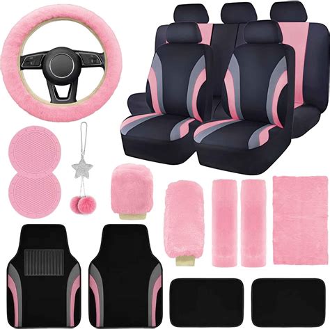 Amazon Jingsen Pcs Car Seat Accessories Set For Women Covers