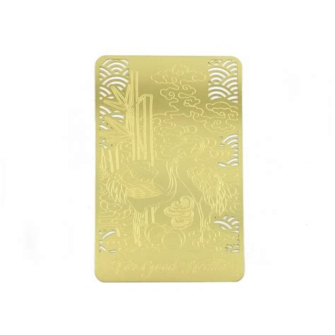 Good Health Talisman Feng Shui Gold Card Buy Fengshui