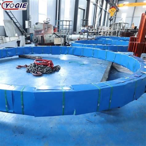 Custom Large Heavy Duty Rotary Kiln Tyre China Riding Ring And Roller