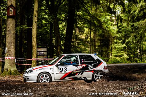 Žák Miroslav Vykopalová Barbora Citroën Saxo VTS Radouňská Rallye