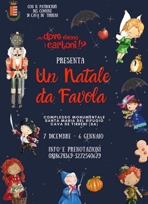 Un Natale Da Favola Luned La Presentazione Dell Evento A Cava De