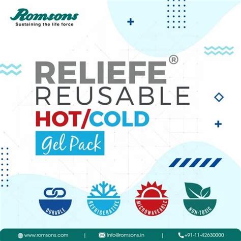 Rectangular Ramson Reusable Hot And Cold Gel Pack Medium At Rs Piece In Chennai