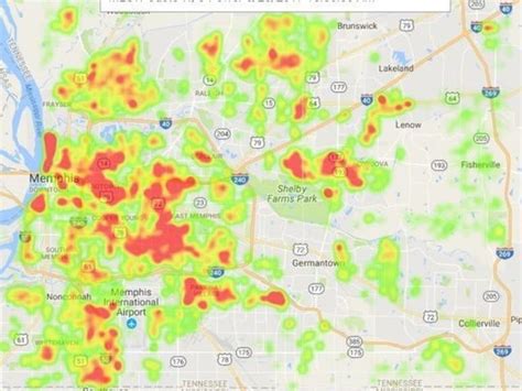 Tennessee Power Outage Map