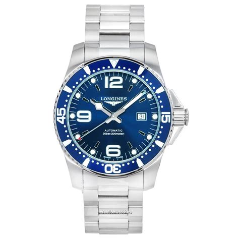 Longines Мужские часы HydroConquest Sunray Blue с циферблатом Super ...