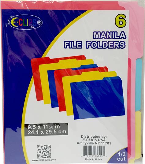 Manila folder color labels - batmanbike