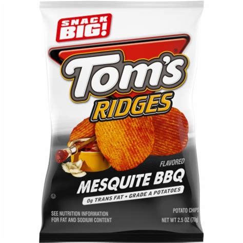 Toms® Ridges Snack Big Mesquite Bbq Potato Chips 25 Oz Kroger