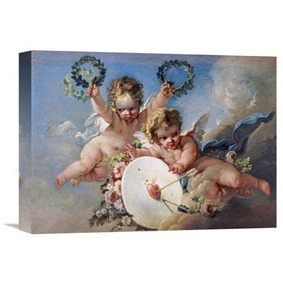 Global Gallery La Cible D Amour Love Target By Francois Boucher