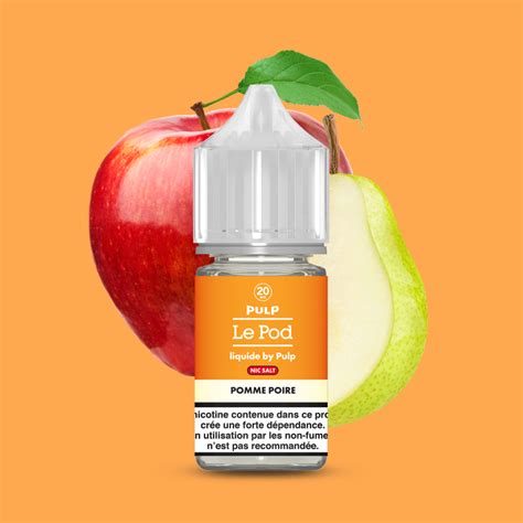 Le Pod Liquide Pomme Poire Ml Grossiste Vaprotex Sarl Nicotine Mg