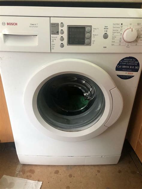 Bosch Exxcel 7kg Washing Machine 1200 Rpm Spin In Prestwich