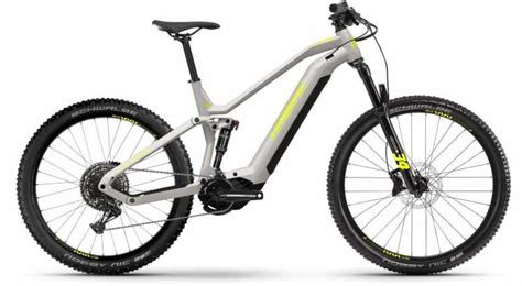 Haibike Alltrail Pebble Grey Black Gloss E Bike Fully Mtb