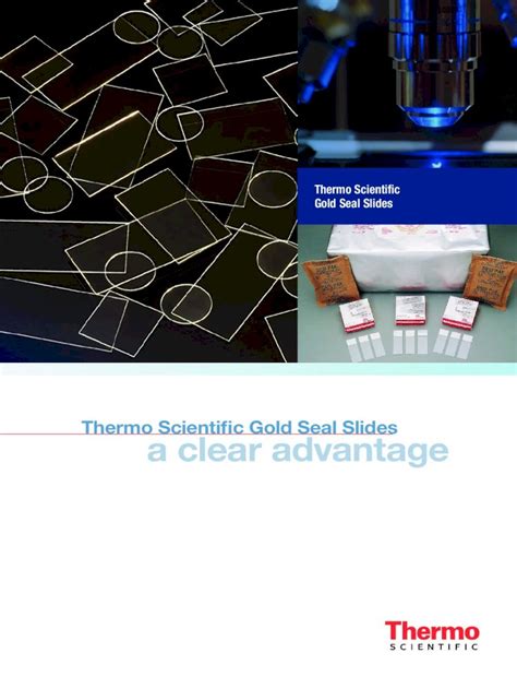 PDF Thermo Scientific Gold Seal Slides Se Include Hematology