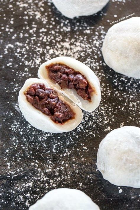 Easy Korean Mochi Recipe Chapssaltteok Is A Popular Korean Snack And