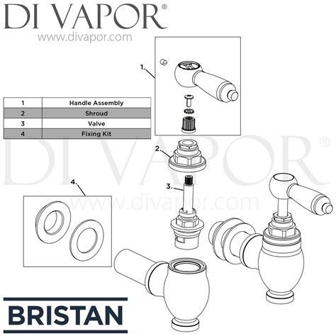 Bristan Rs2 Glo C Renaissance Globe Taps Spare Parts