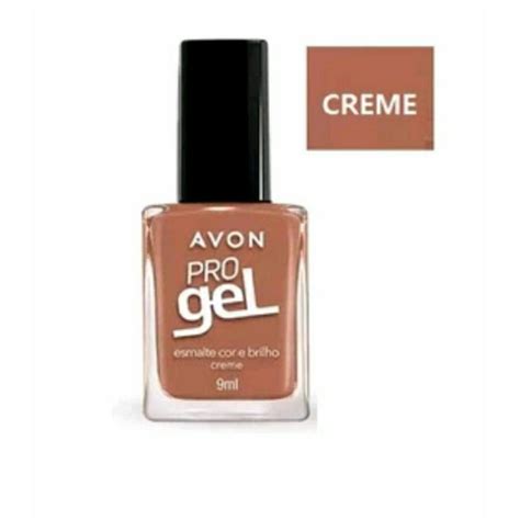 Esmalte Avon Pro Gel Cor E Brilho Creme 10g Shopee Brasil