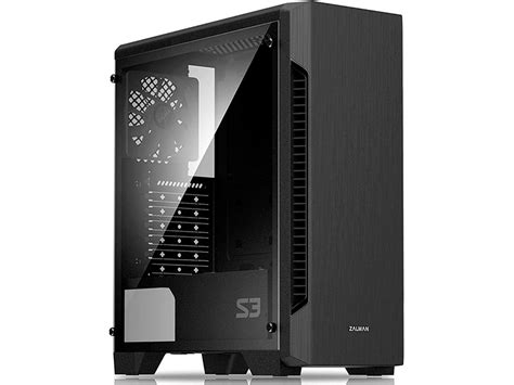 Компьютерный корпус Zalman Miditower S3 TG без БП, черный (786614 ...