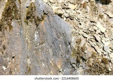 Striking Rock Formation Clay Slate Stock Photo 2216408605 | Shutterstock